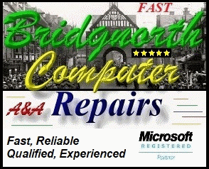 Bridgnorth Home PC Repair, Bridgnorth Laptop Computer Repair